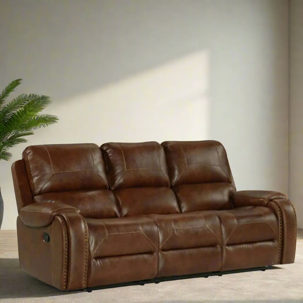 Garrison Double Reclining Sofa with USB