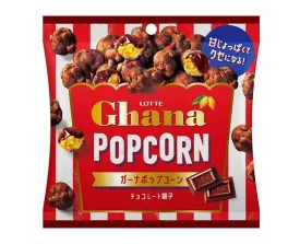 Ghana Chocolate Popcorn