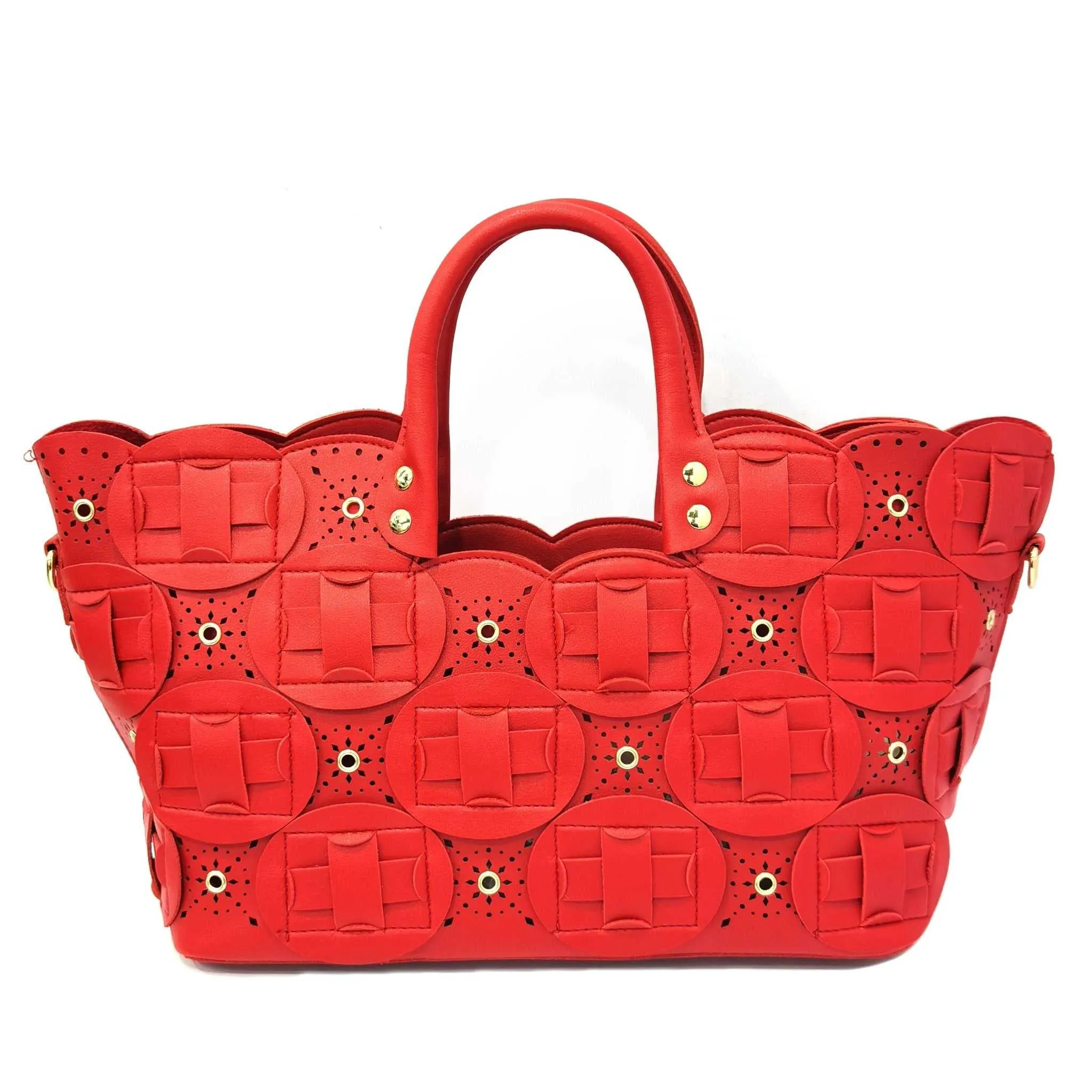 High-Quality Nigerian Design Matching Shoes and Bag Set