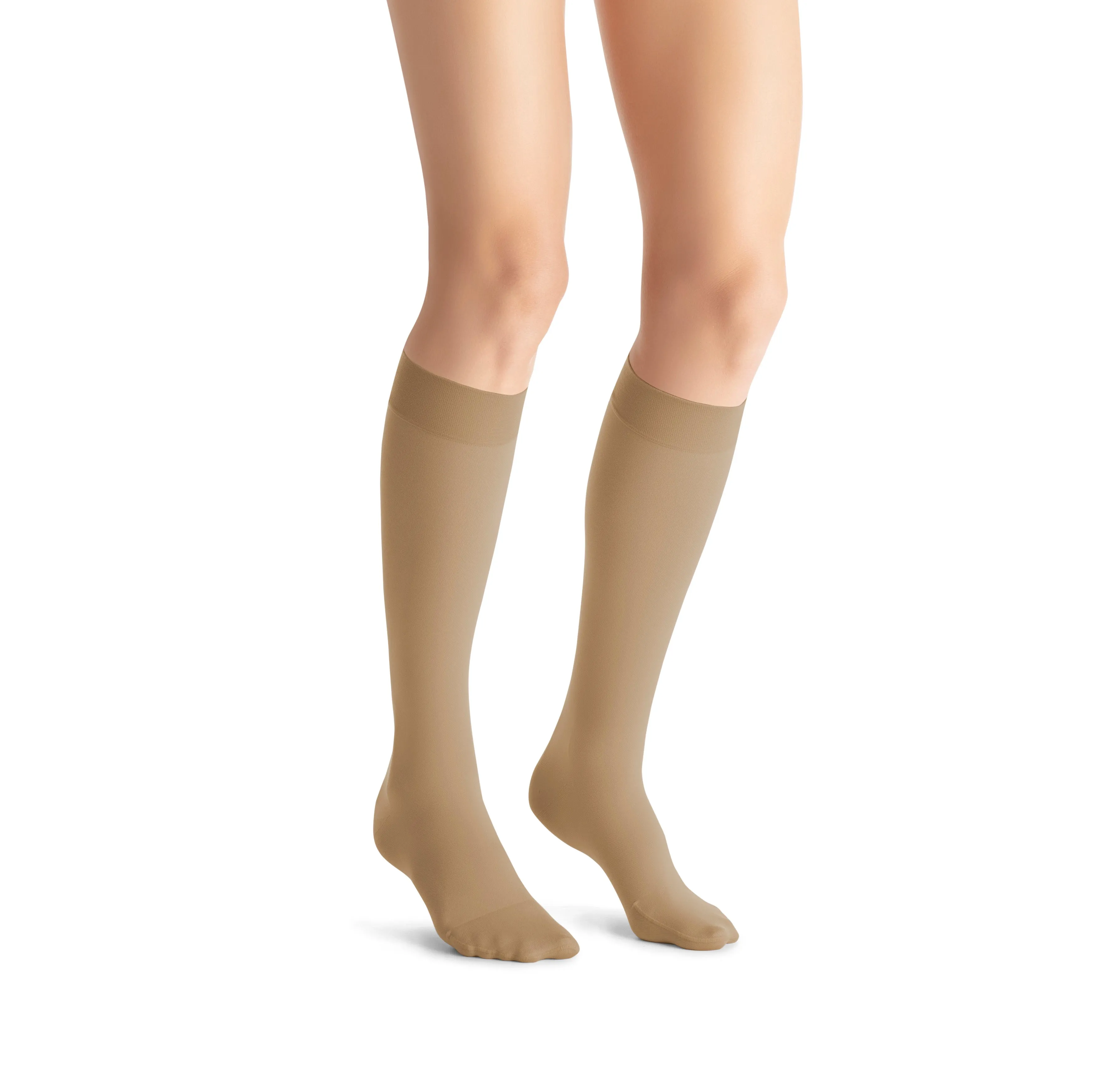Jobst Opaque 20-30 mmHg Closed Toe Petite Knee Women's Compression Stockings