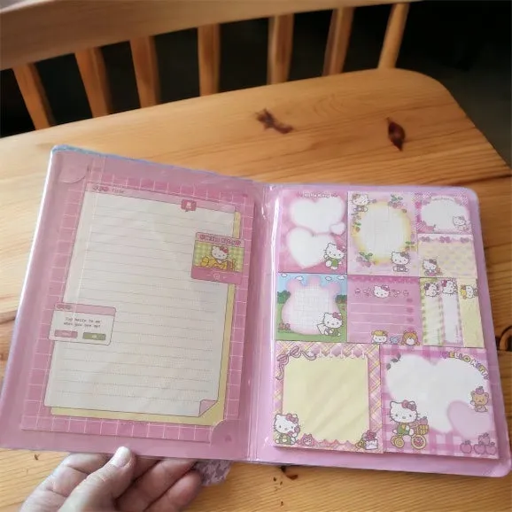 Kawaii Sanrio Convenience Book Stationary and Note Pad, Hello Kitty, My Melody, and Cinnamoroll