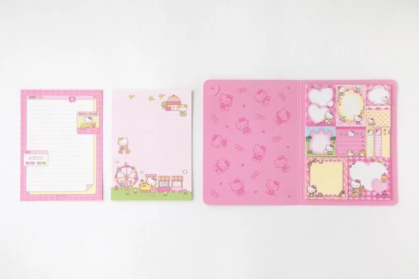 Kawaii Sanrio Convenience Book Stationary and Note Pad, Hello Kitty, My Melody, and Cinnamoroll