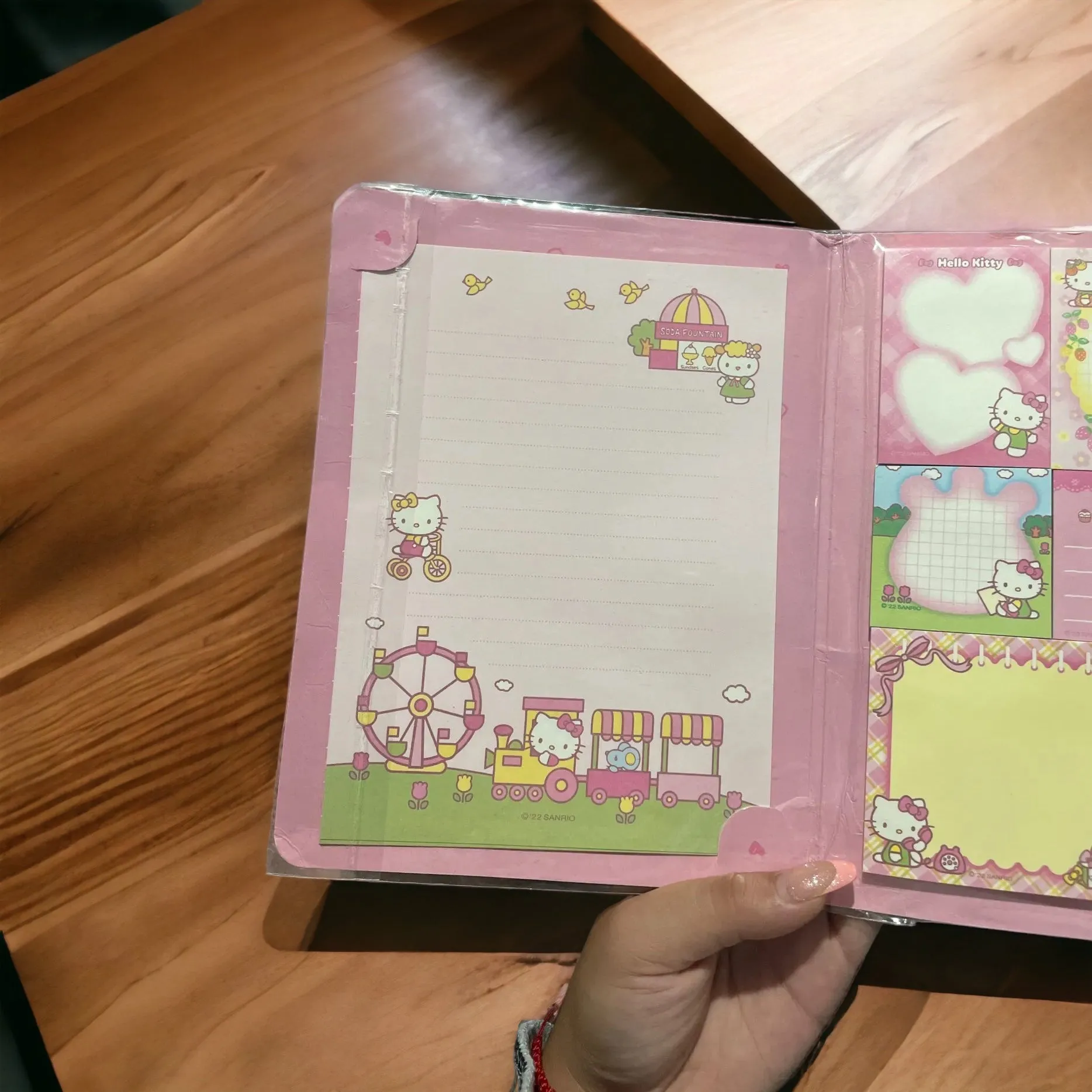 Kawaii Sanrio Convenience Book Stationary and Note Pad, Hello Kitty, My Melody, and Cinnamoroll