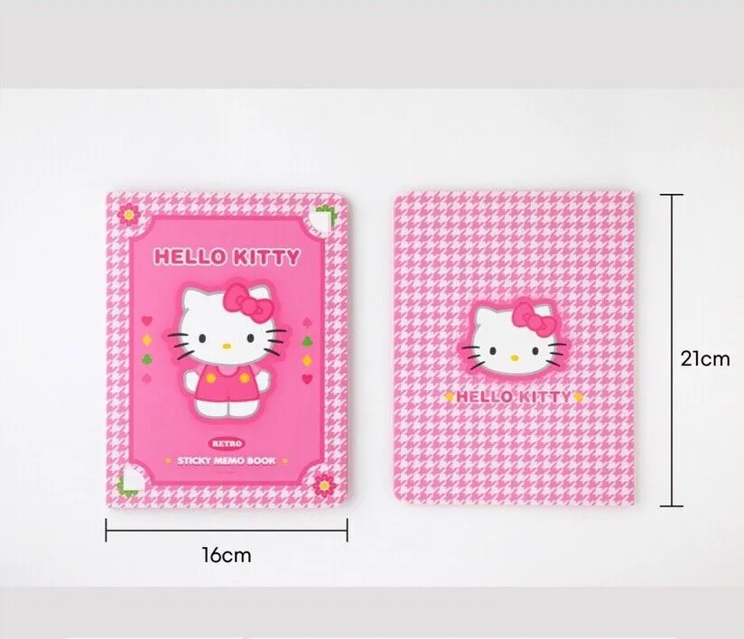 Kawaii Sanrio Convenience Book Stationary and Note Pad, Hello Kitty, My Melody, and Cinnamoroll
