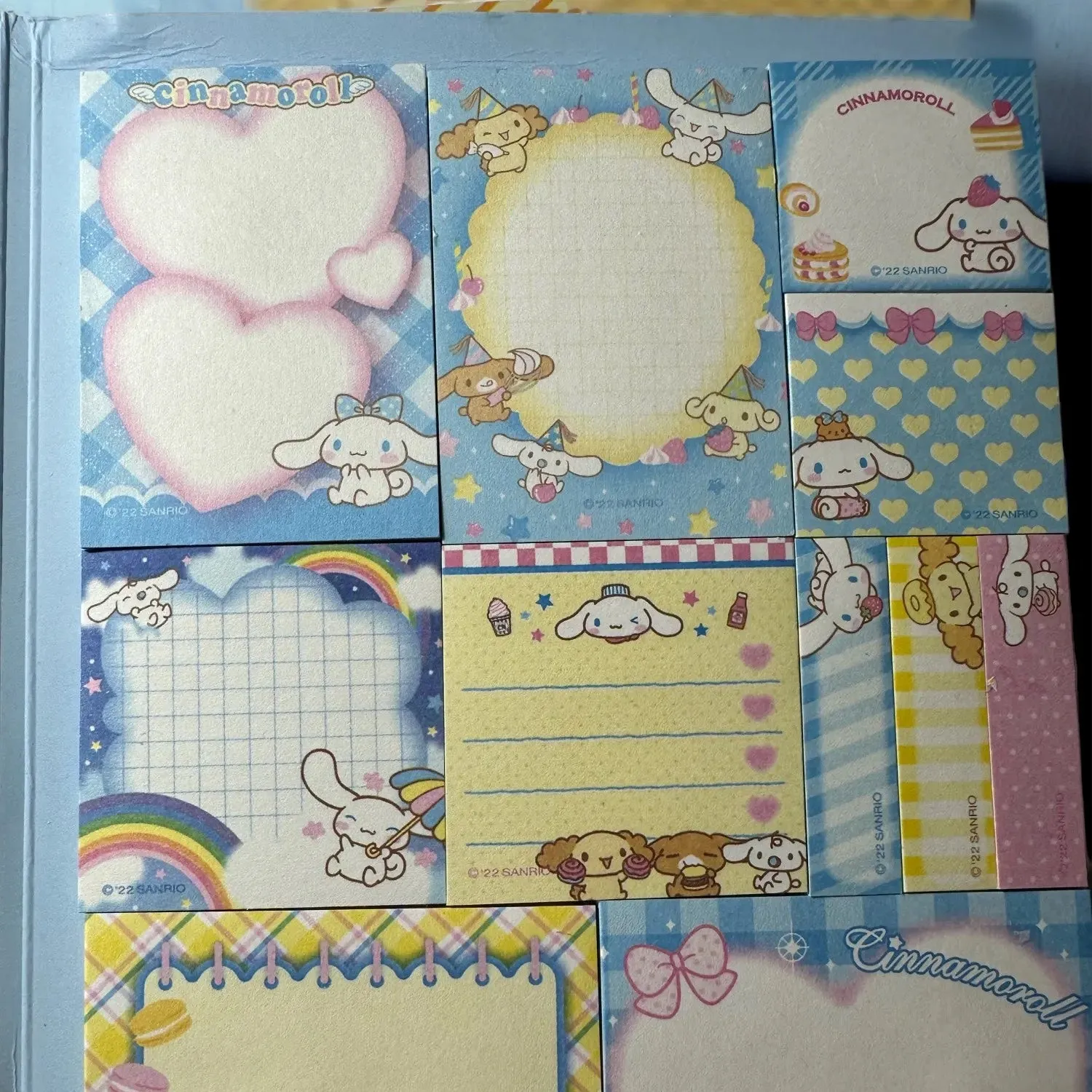 Kawaii Sanrio Convenience Book Stationary and Note Pad, Hello Kitty, My Melody, and Cinnamoroll