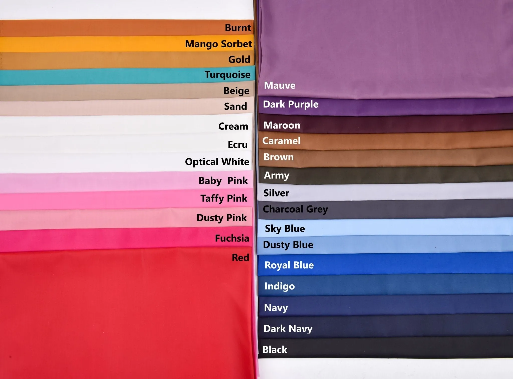 Lining Plain Taffeta Fabric