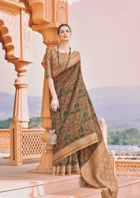 Multicolor Exquisite Designer Saree