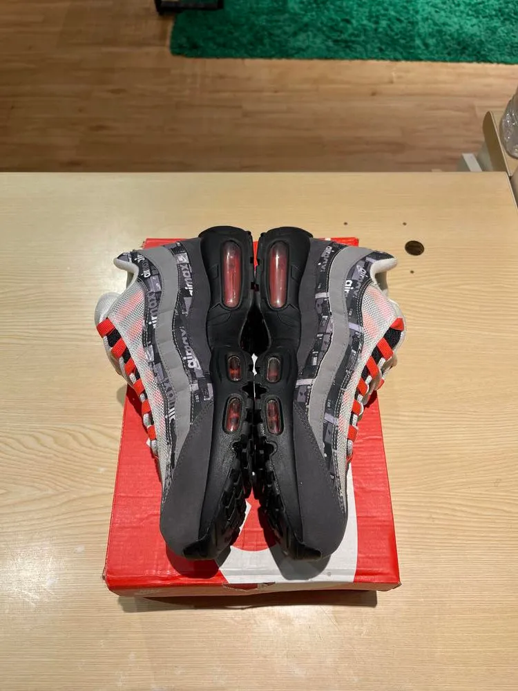Nike Air Max 95 atmos We Love Nike (Bright Crimson)