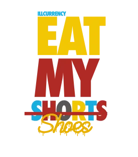 NIKE SB DUNK LOWS (Bart Simpson) | ILLCURRENCY Black T-Shirt (EAT MY SHORTS)