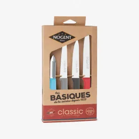 Nogent Classic Polypro Kitchen Essential 4 pc Rainbow Set - Made in France
