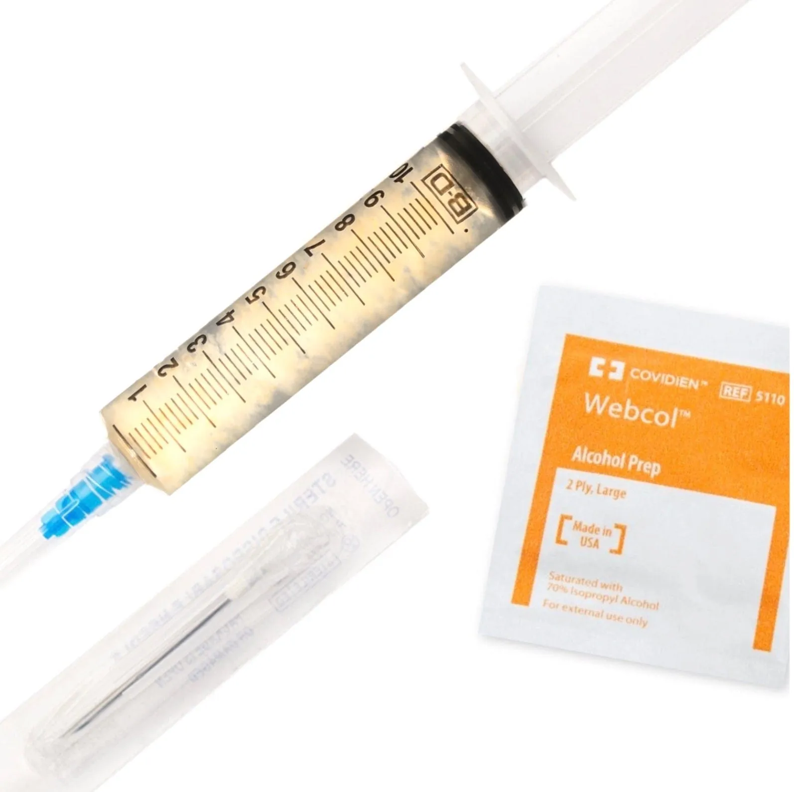 Organic Elm Oyster Mushroom Liquid Culture Syringe