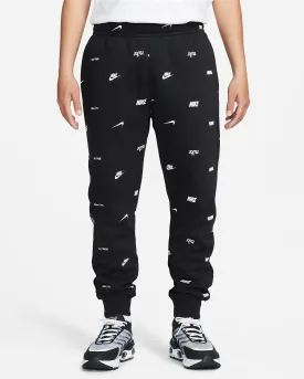 Pantalon Jogging Nike Club Fleece - Noir/Blanc