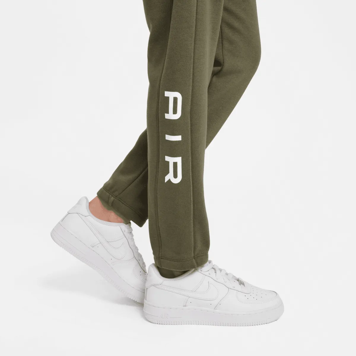 Pantalon Nike Air Junior - Kaki/Violet/Blanc