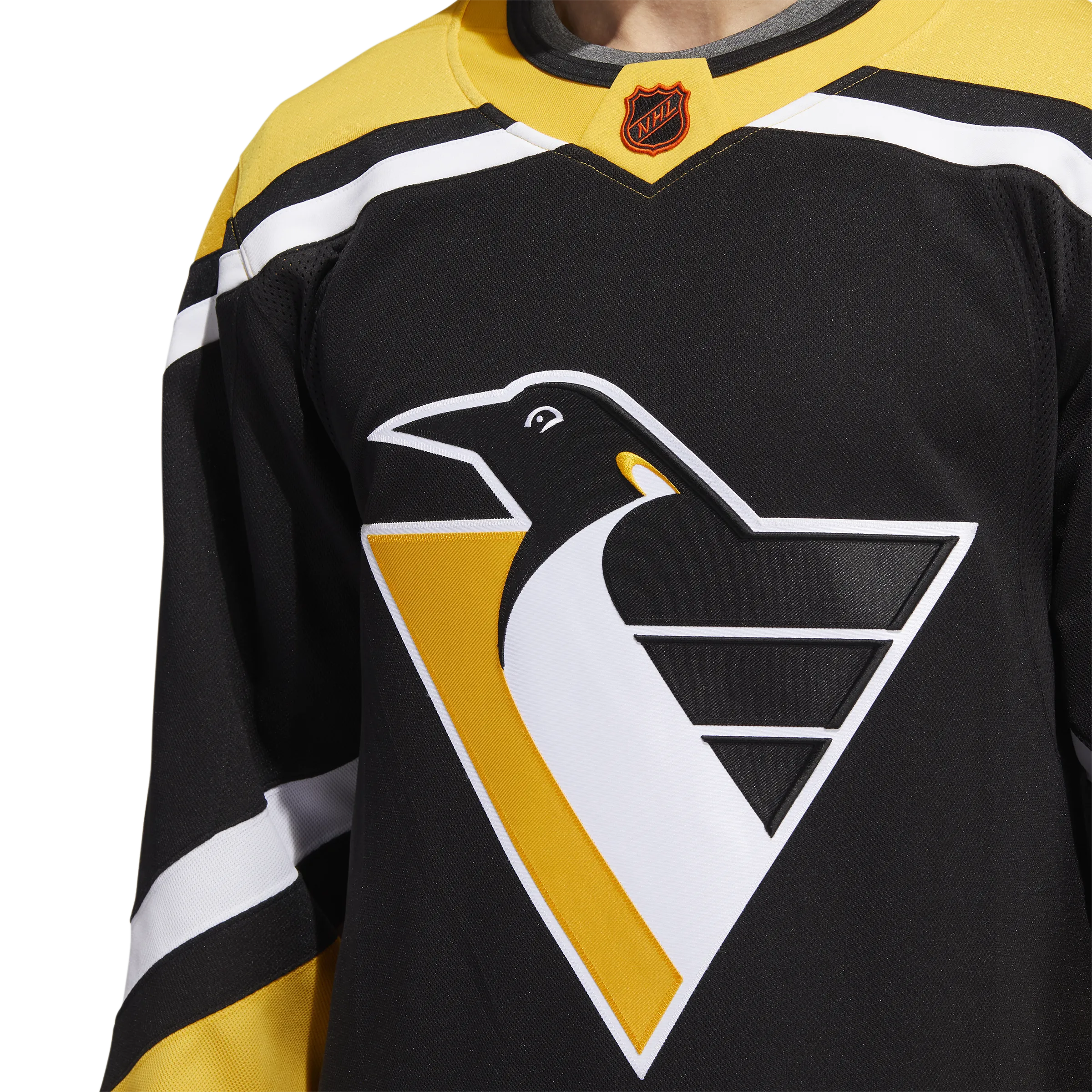 Pittsburgh Penguins Adidas Retro Reverse 2.0 Prime Green Authentic Jersey - Black