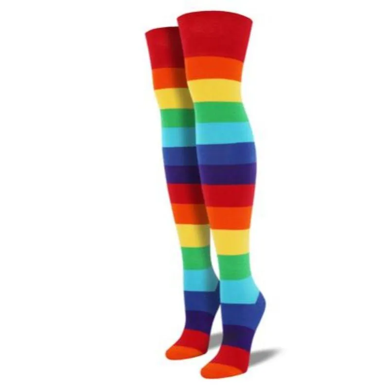 Rainbow Socks Women's Over the Knee Sock