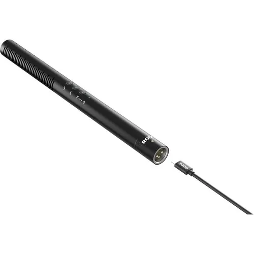 Rode NTG4  Shotgun Microphone with Digital Switches and Built-In Rechargeable Battery