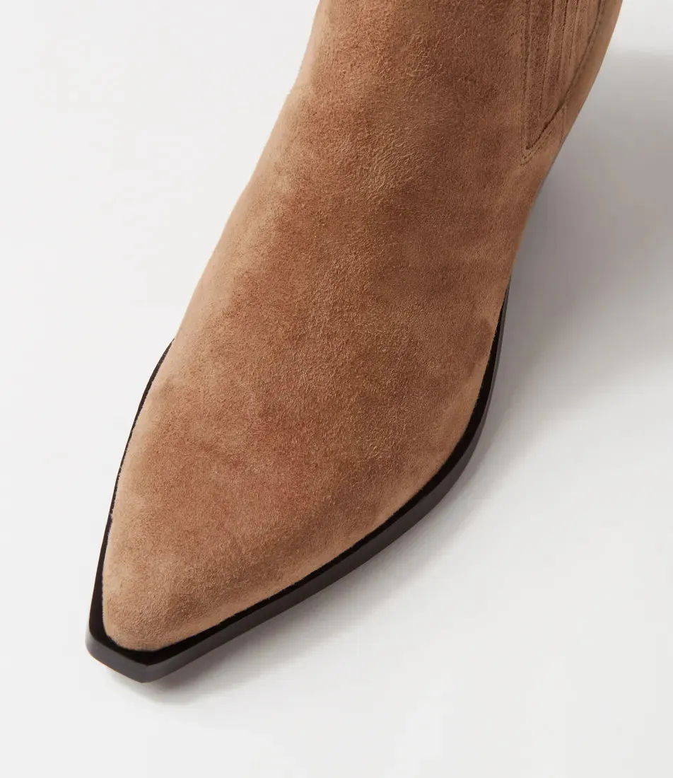 Rowe Boots - Coffee Suede