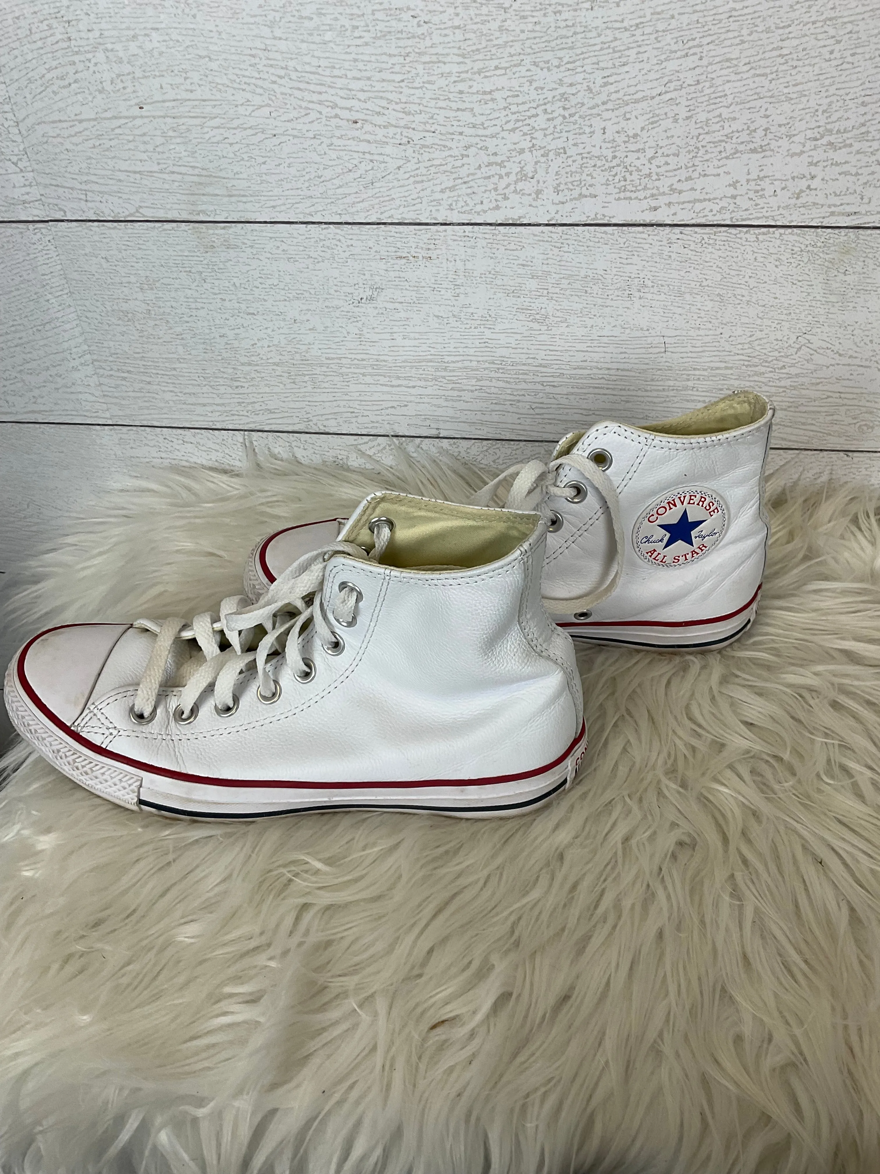 Shoes Sneakers By Converse In White, Size: 8.5