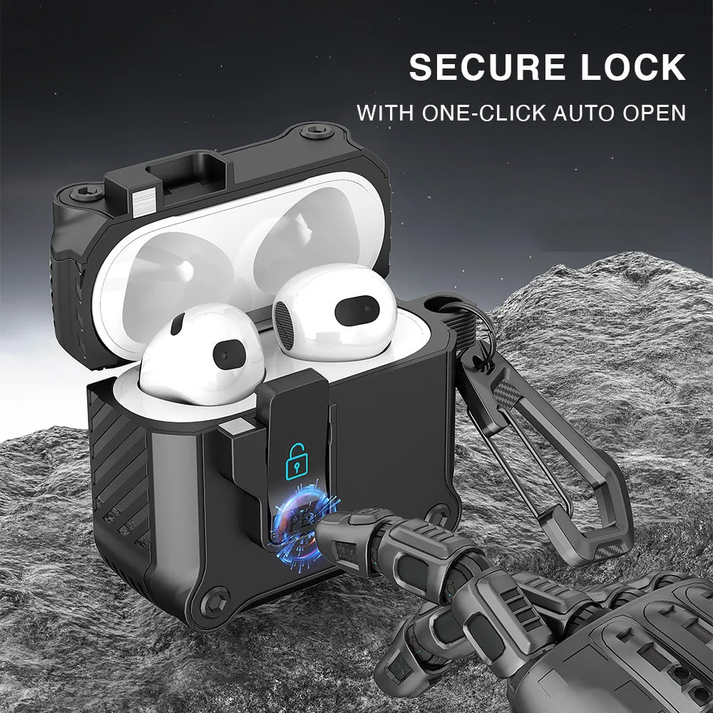 Smart Lock Solid Armour AirPods Case