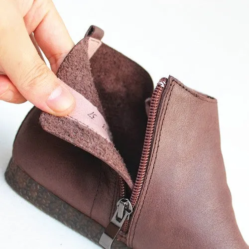 Soft Bottom Handmade Retro Winter Boots | 35-41