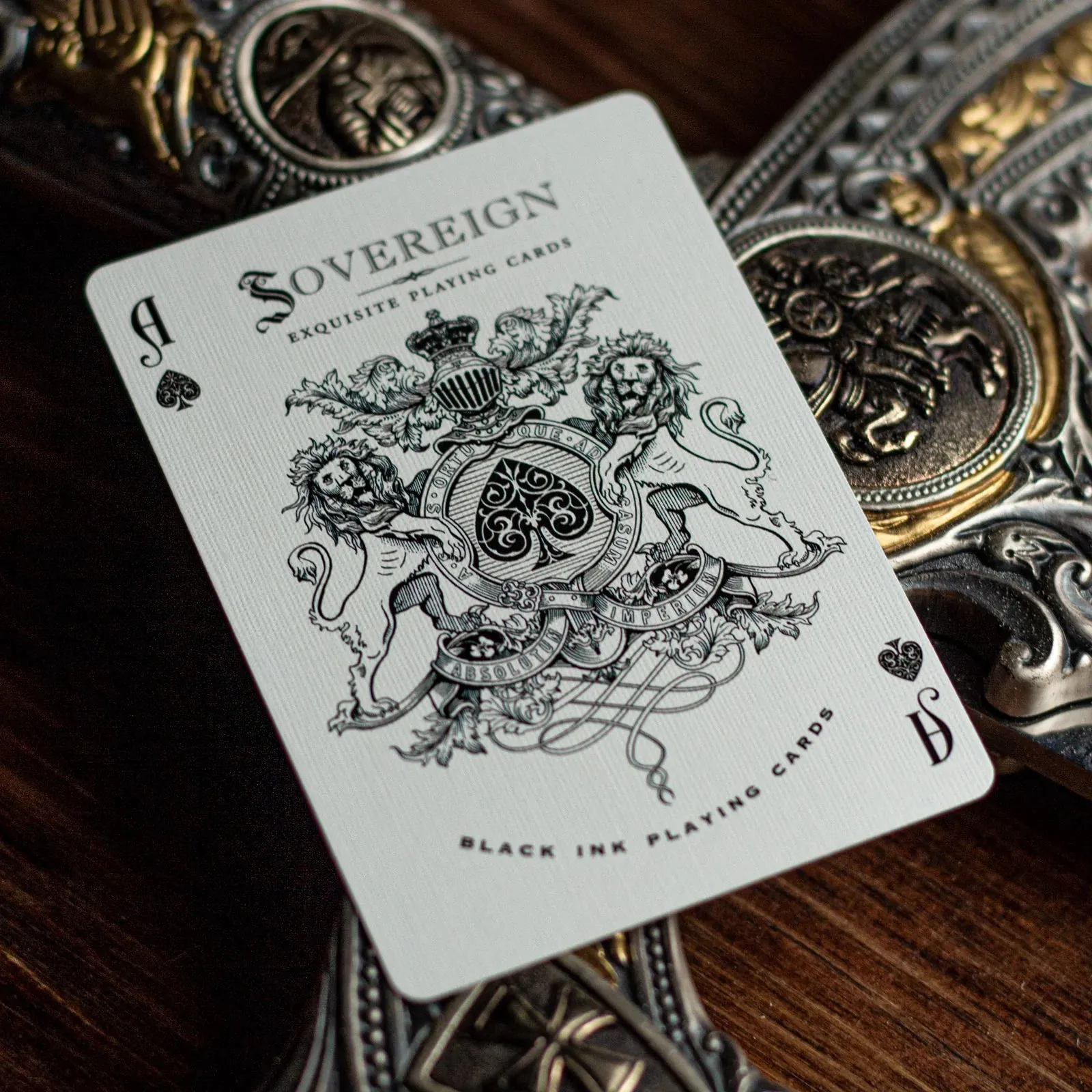 Sovereign Playing Cards Exquisite White