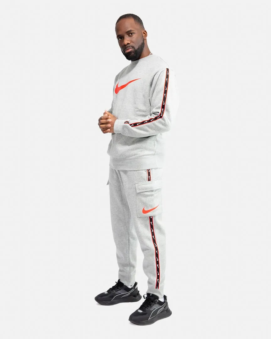 Sweat Nike Sportswear Fleece - Gris/Rouge/Noir