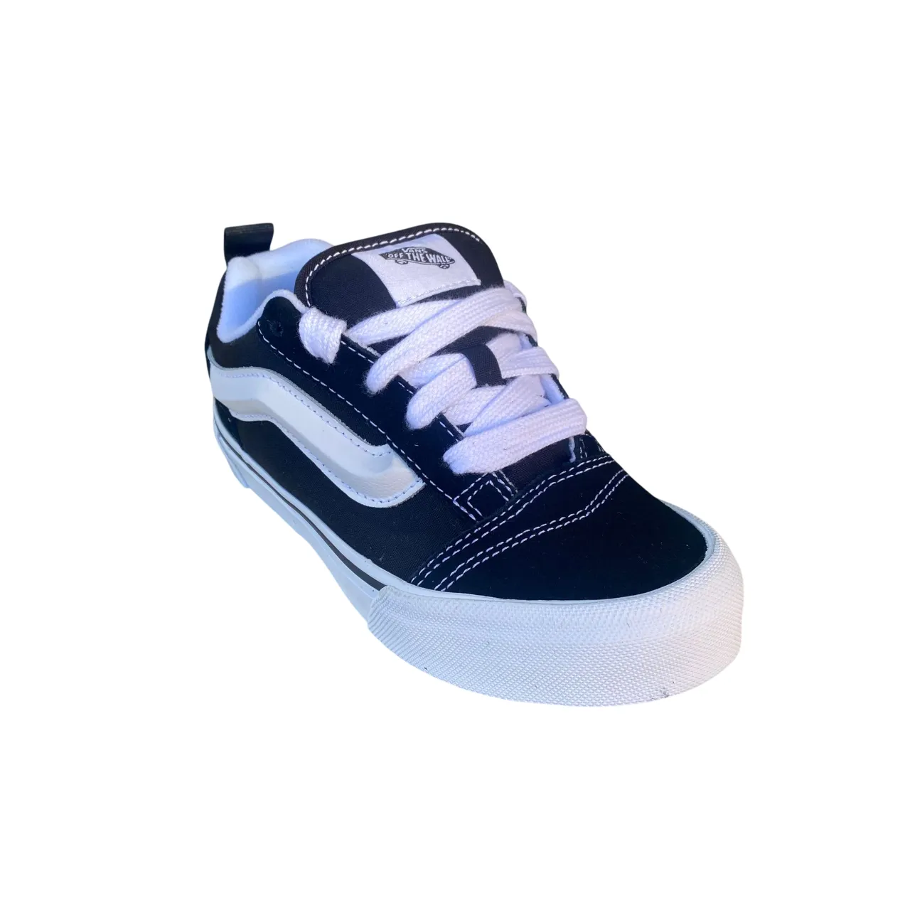 Vans scarpa sneakers da ragazzi Knu Skool VN000CYU6BT1 nero-bianco