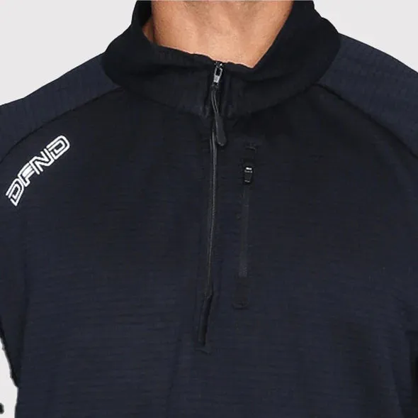 WAFFLE 1/4 ZIP PULLOVER