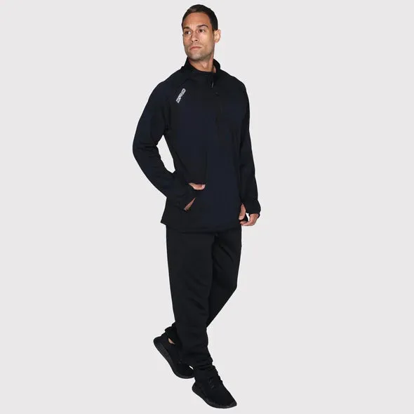 WAFFLE 1/4 ZIP PULLOVER