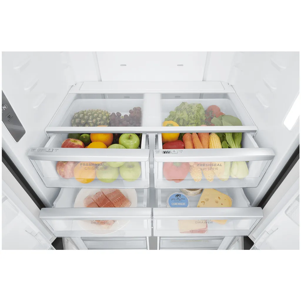 Westinghouse WQE5660SA 564L Silver French Quad Door Fridge