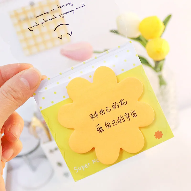 Wholesale Shaped Fluorescent Note Stickers, Cartoon Paper Convenience Stickers