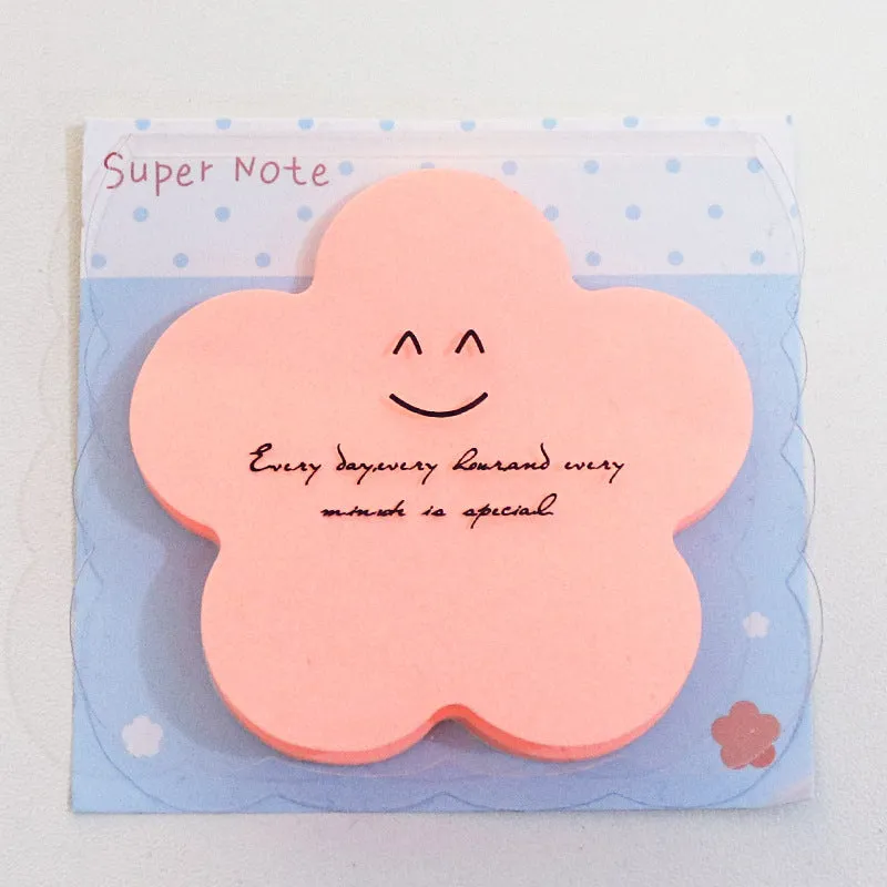 Wholesale Shaped Fluorescent Note Stickers, Cartoon Paper Convenience Stickers