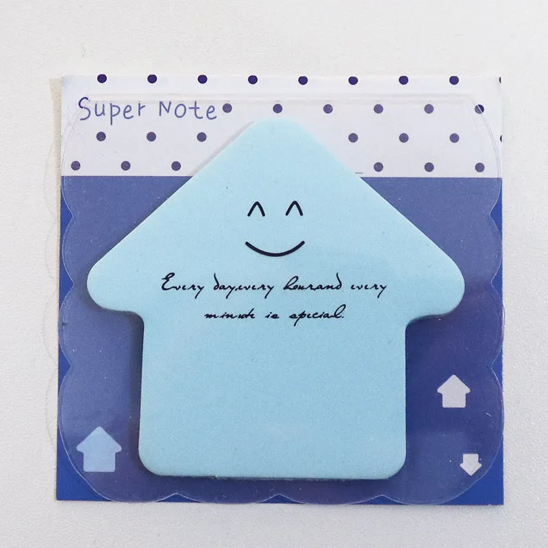 Wholesale Shaped Fluorescent Note Stickers, Cartoon Paper Convenience Stickers