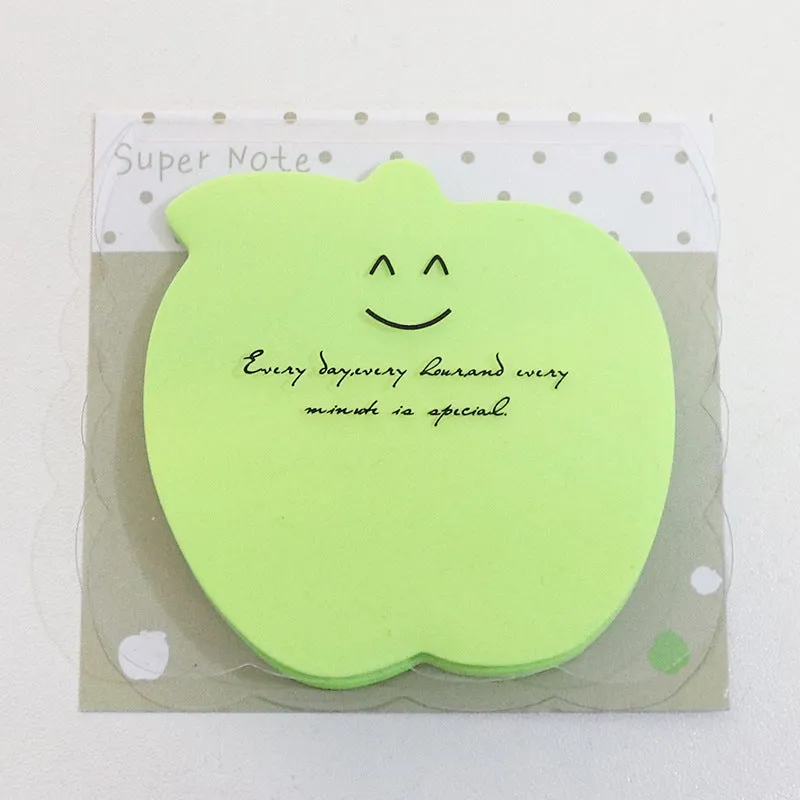 Wholesale Shaped Fluorescent Note Stickers, Cartoon Paper Convenience Stickers