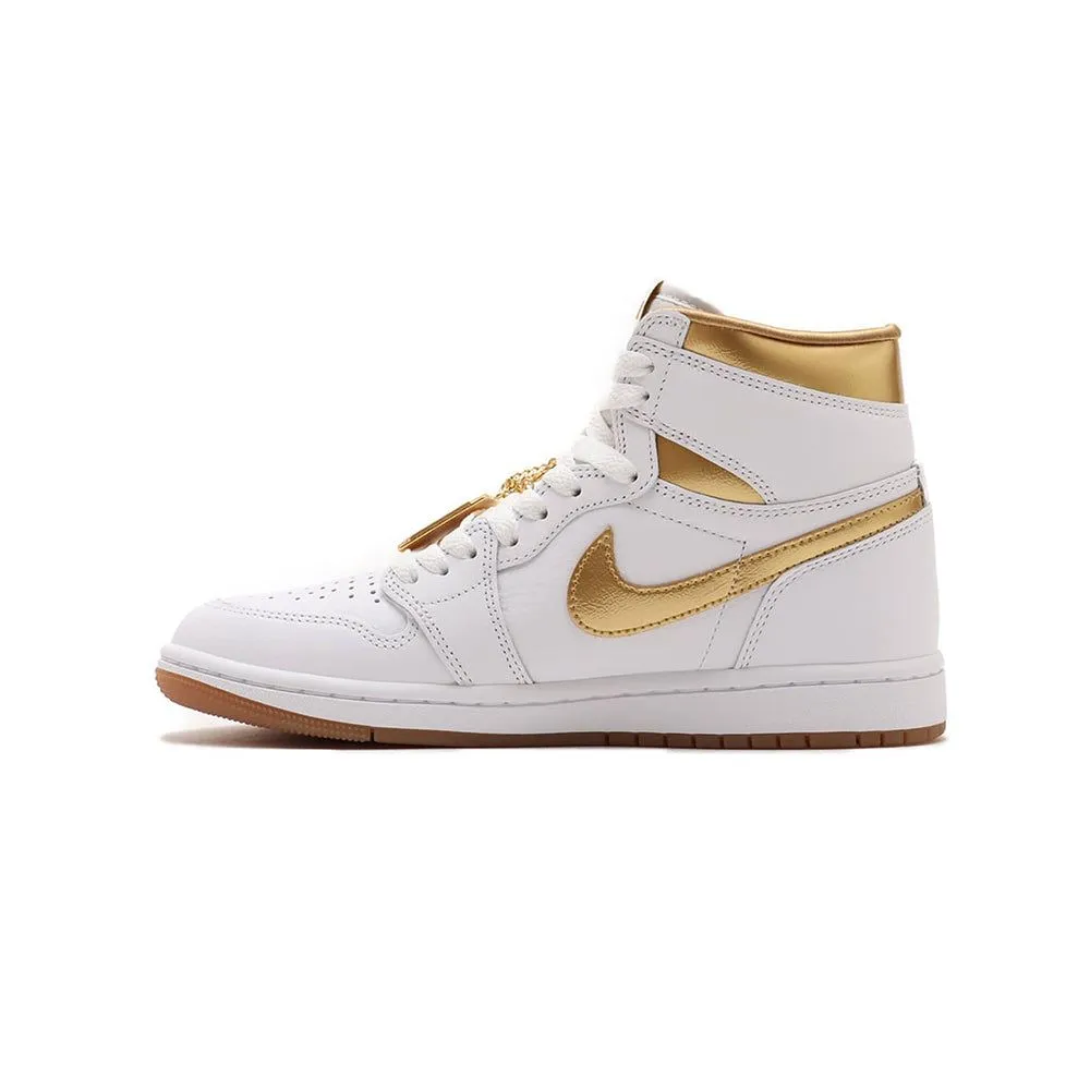 Women's Air Jordan 1 Retro High OG (Metallic Gold)