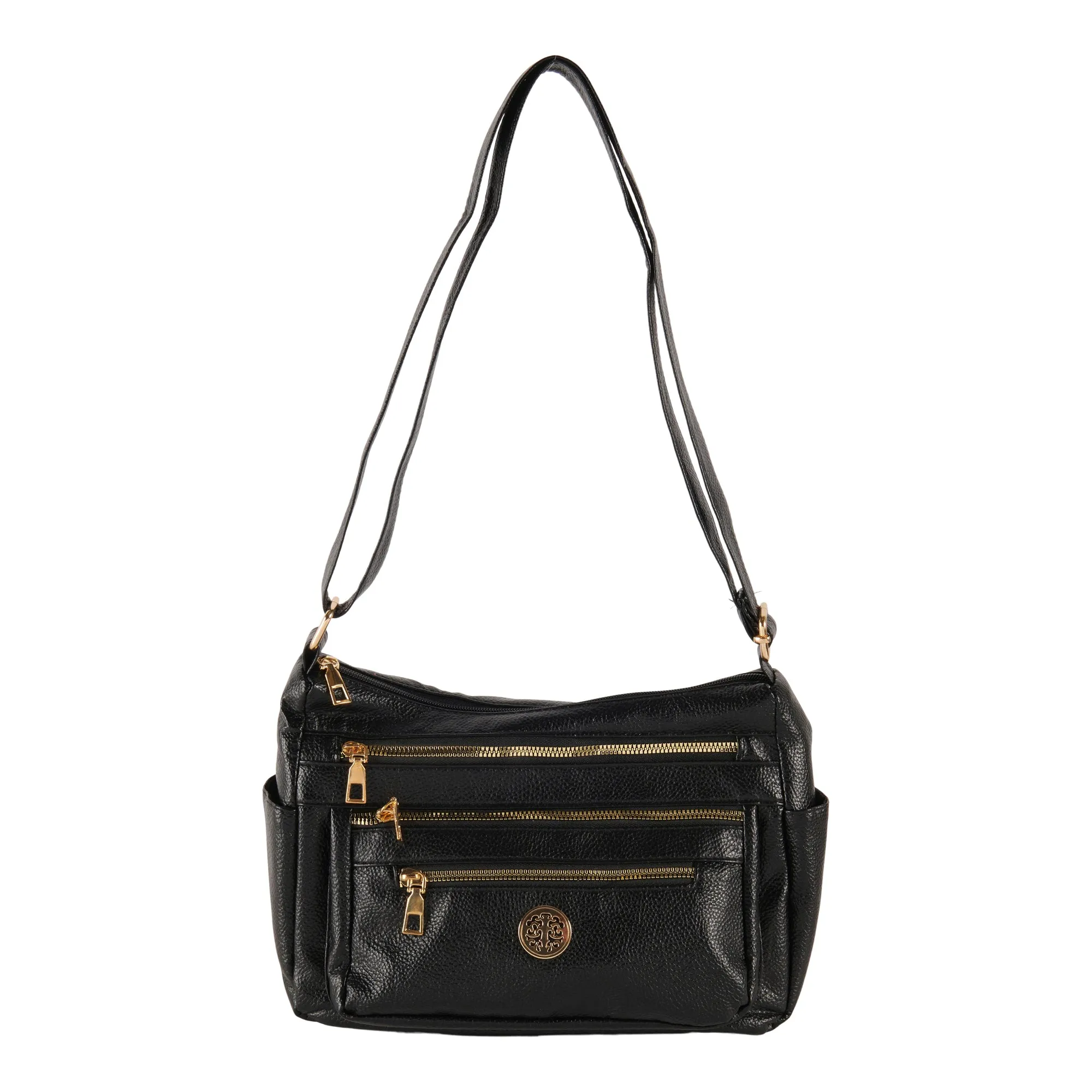 Women's Multi-Compartment Zip Pocket Purse