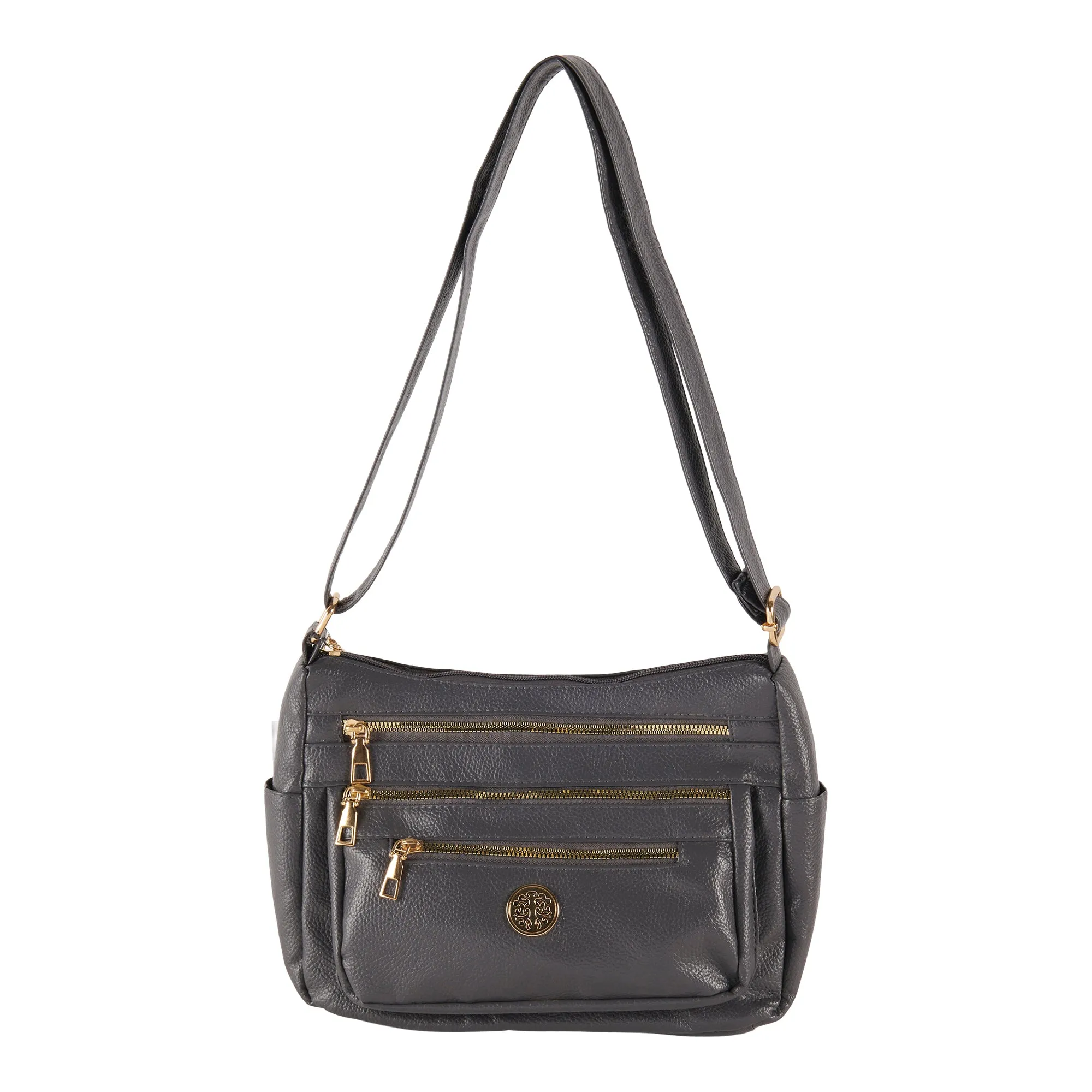 Women's Multi-Compartment Zip Pocket Purse